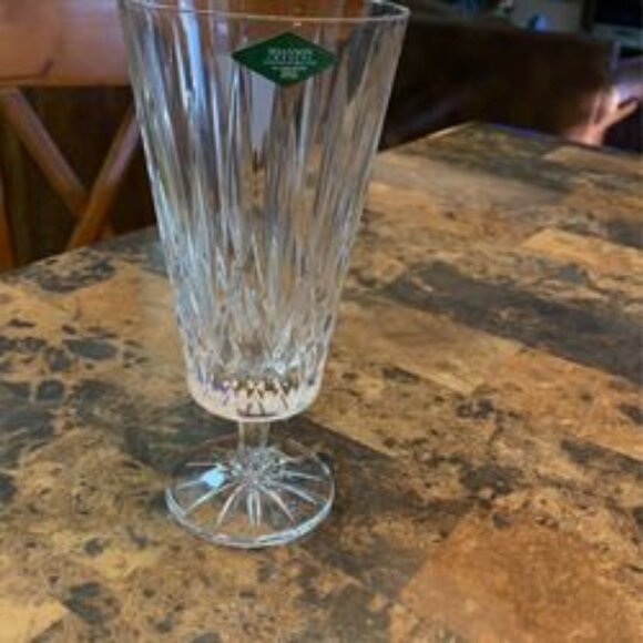 Set Of 4 Shannon Crystal Stems, made in Slovakia, Designs of Ireland 24% Lead Cr - Picture 1 of 1